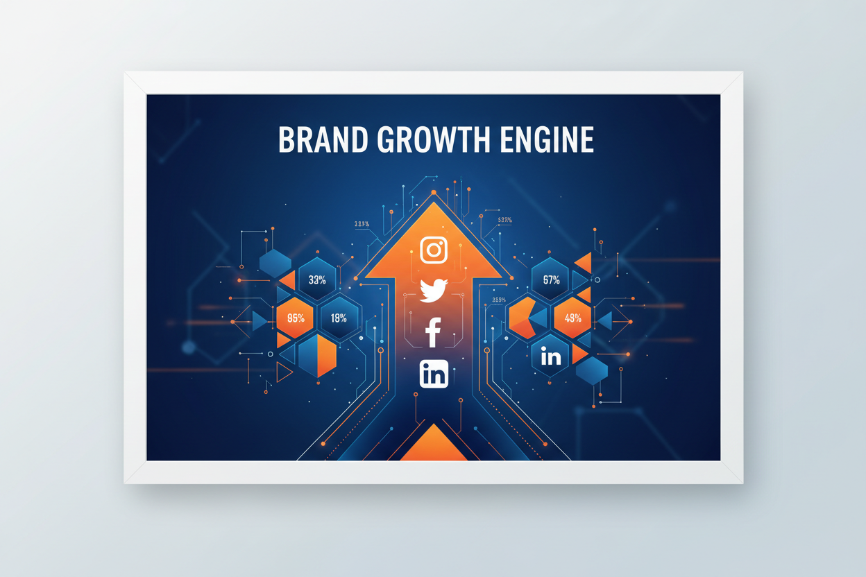 BRAND GROWTH ENGINE for social media marketing