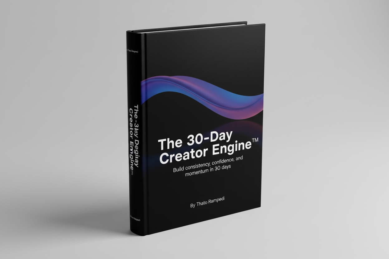 put it in a book, and make it by thato rampedi