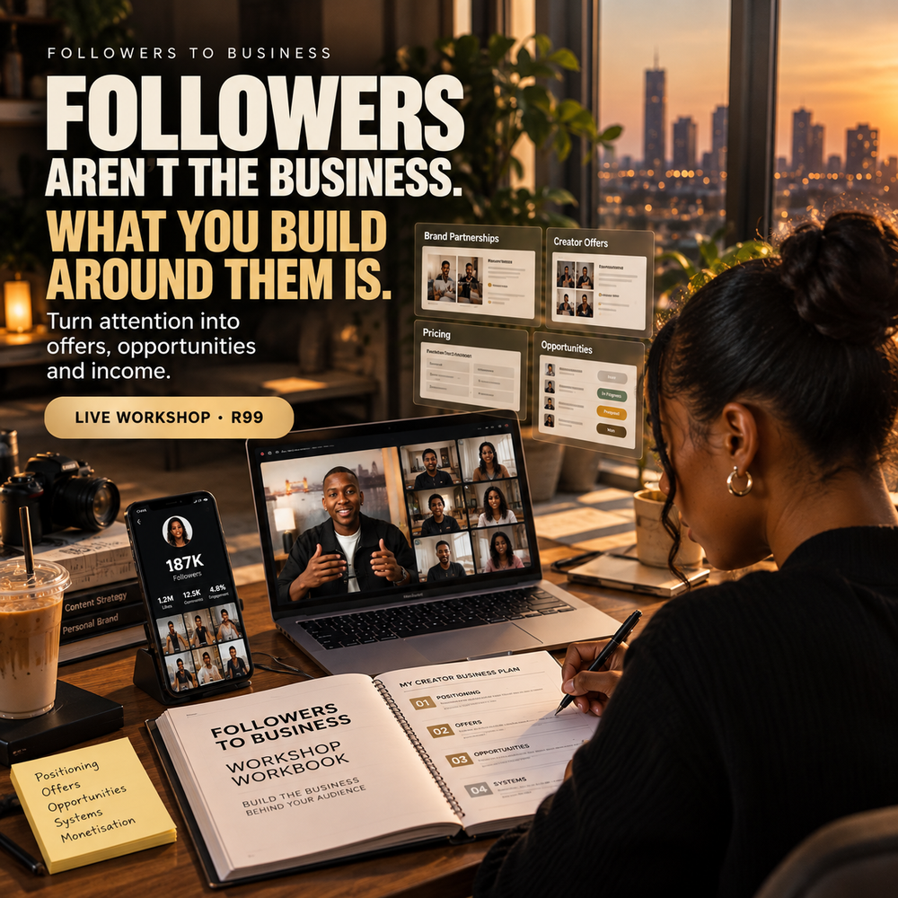 Turn your followers into a business